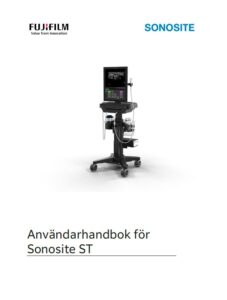 Anvandarhandbook för Sonosite ST ultraljudsskanning