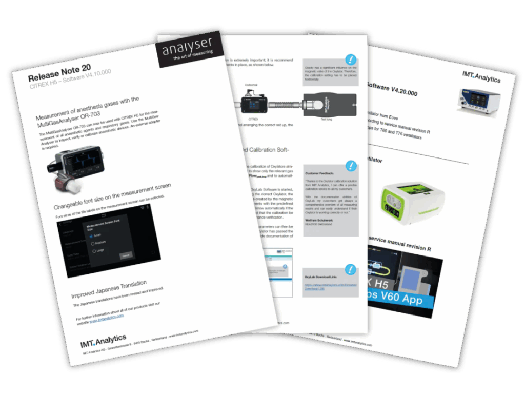Citrex H5 - IMT Analytics - Manuals