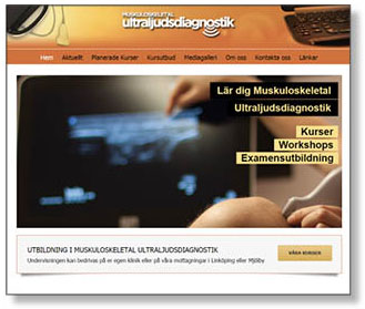 Klinisk utbildning i muskuloskeletal Ultraljudsdiagnostik MSK-UD